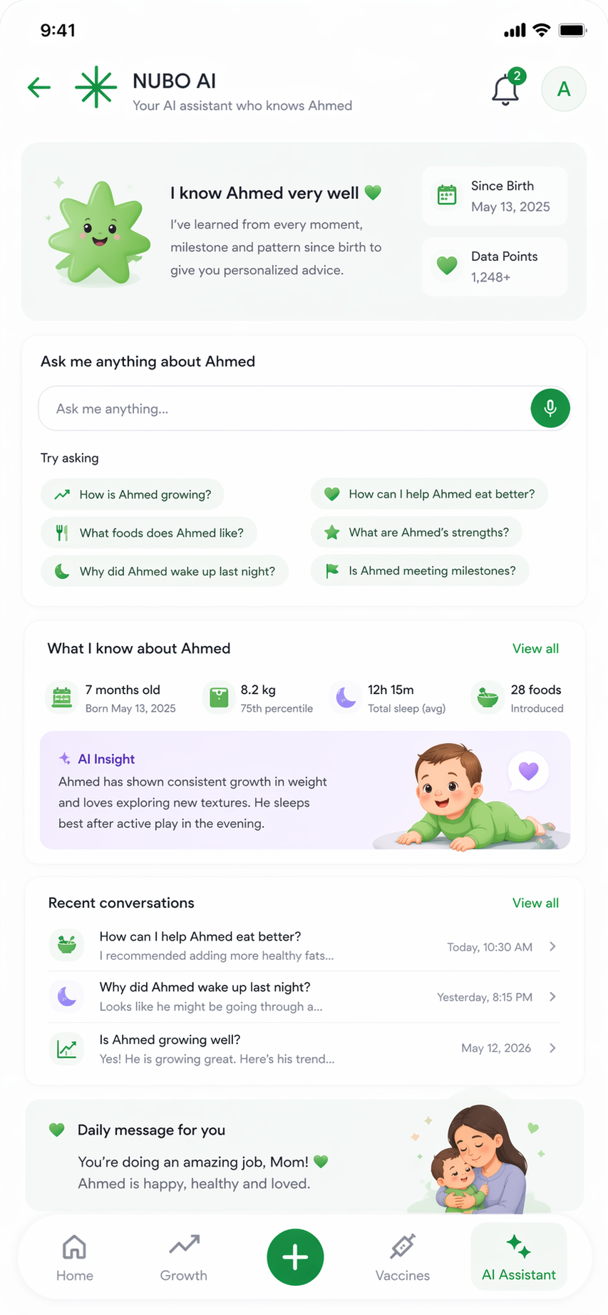 NUBO AI Assistant